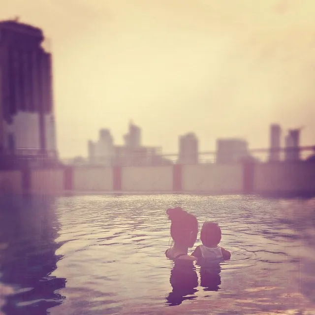 Potret Jedar dan putra pertamanya, El / © Jessica Iskandar Instagram