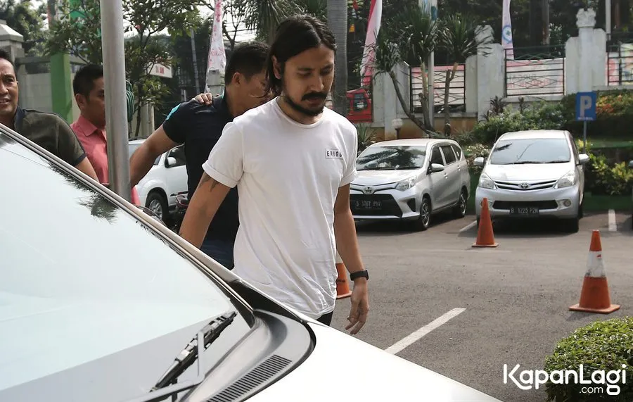 Kasus narkoba Ello saat ini sudah P21. ©KapanLagi.com/Agus Apriyanto