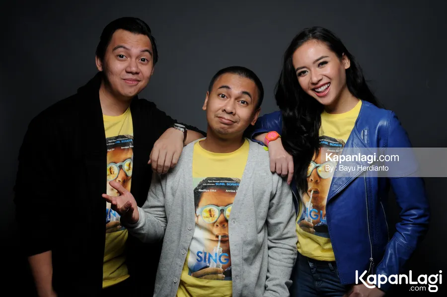 Chnadra bangga bisa main film bareng raditya dan Elvira © KapanLagi.com®/bayu herdianto