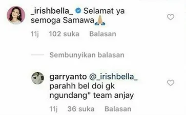 Irfan dan Elly tak undang kru? ©instagram/elysugigi_real_