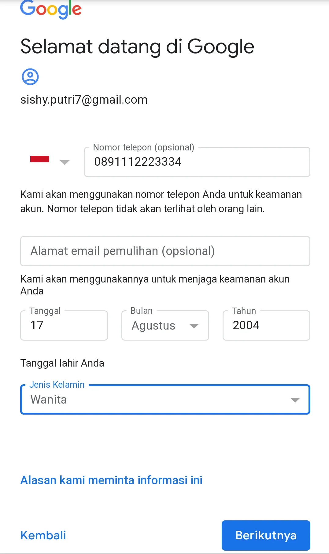 Cara membuat email. (credit: Kapanlagi.com)