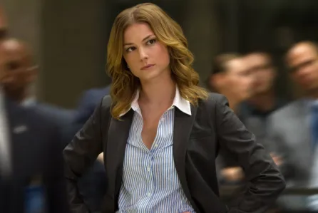 Emily VanCamp sebagai Agent 13 di CAPTAIN AMERICA: WINTER SOLDIER © marvel