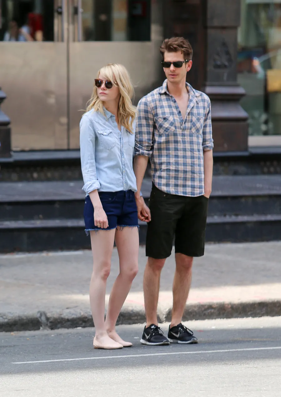 Emma Stone dan Andrew Garfield dikabarkan balikan © Splashnews.com