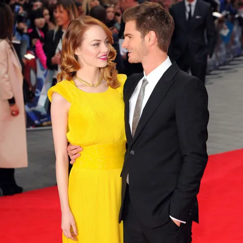 Emma Stone dan Andrew Garfield Pada Premiere THE AMAZING SPIDER-MAN 2 @ eonline.com