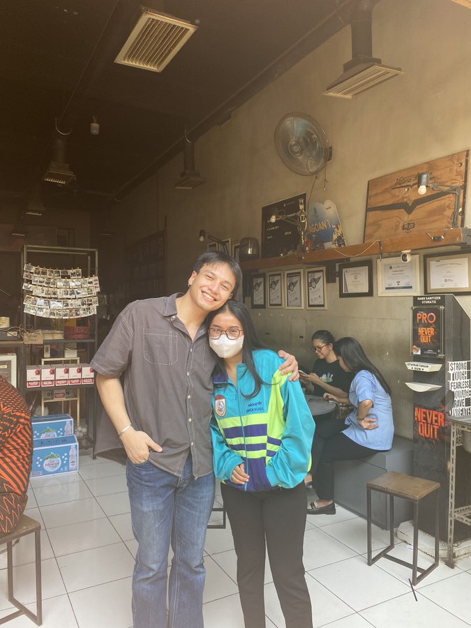 Jefri Nichol and EM have made peace (Photo Credit: X/cgaretsaftrmeal)