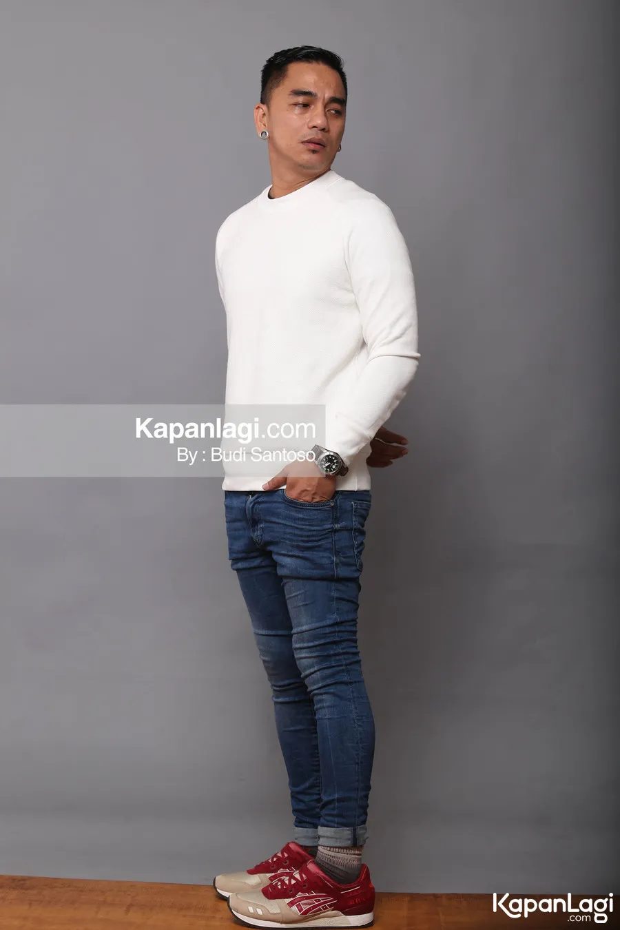 Enda Ungu tak ingin paksakan anak soal ibadah © KapanLagi.com®/Budy Santoso