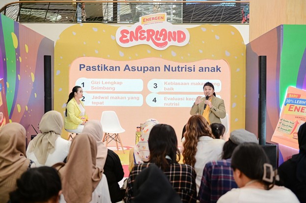 Pediatrician, dr. Kurniawan Satria Denta, M.Sc, Sp.A at the Soft Opening of Enerland by Energen at Grand Atrium - FX Sudirman, Jakarta, Thursday (10/10/2024).