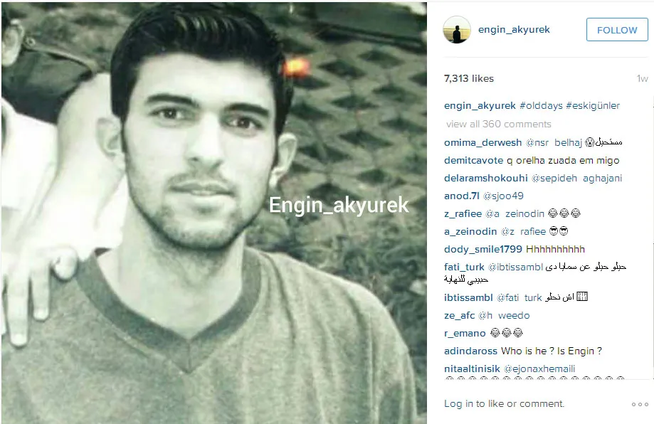 Kalau yang ini juga gak kalah ganteng kan? © Instagram.com/engin_akyurek