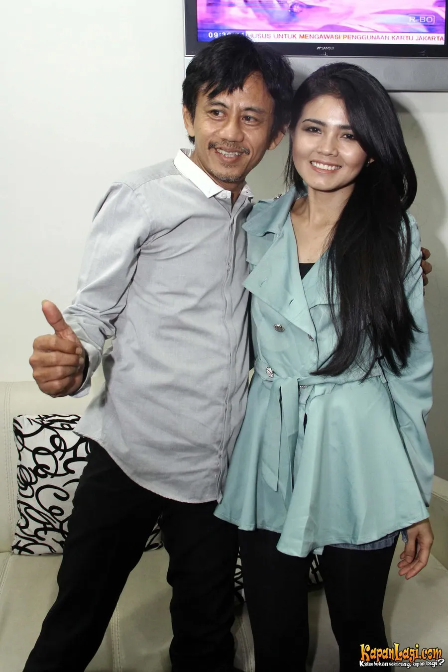 Karina Ranau mengaku hanya break dengan Epy Kusnandar.