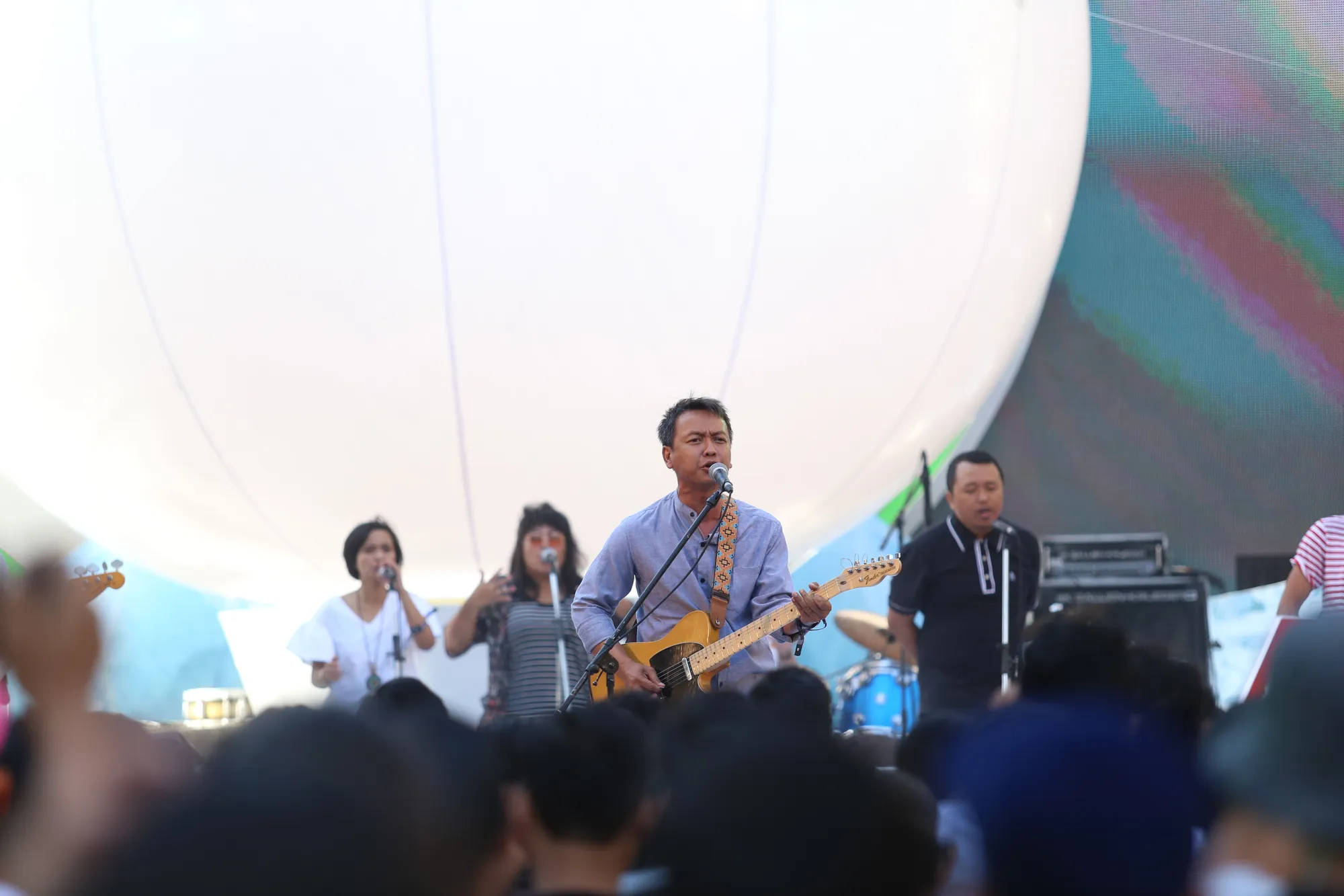 ERK tampil bersama Cognatio Orkest di Soundrenaline kali ini ©KapanLagi.com®/Fikri Alfi Rosyadi