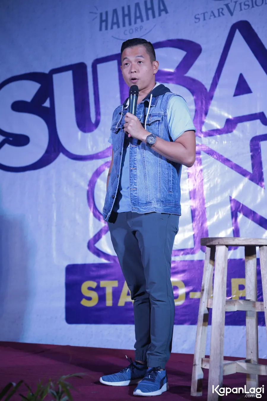 Ernest ungkap tiket filmnya selalu habis © KapanLagi.com®/Budy Santoso