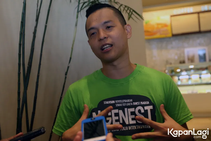 Ernest yakin NGENEST bisa tembus 600 - 700 ribu penonton © KapanLagi.com®/Budy Santoso