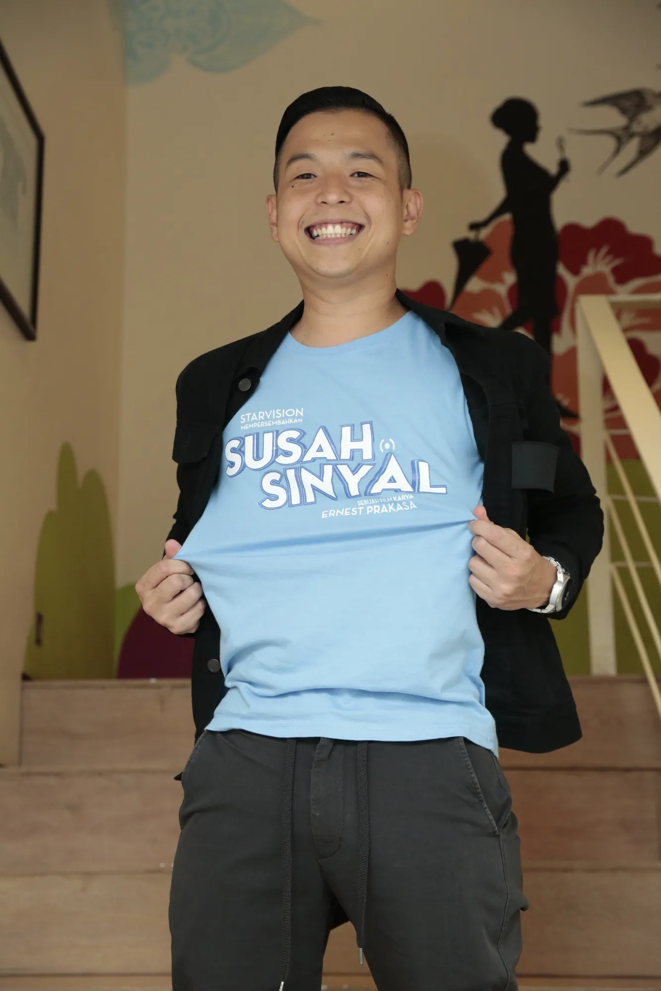 Ernest Prakasa © Kapanlagi/Muhammad Akrom Sukarya