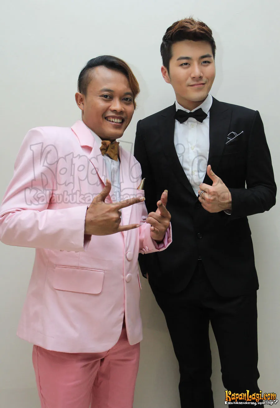 Penampilan Eru dan Sule menyita perhatian.