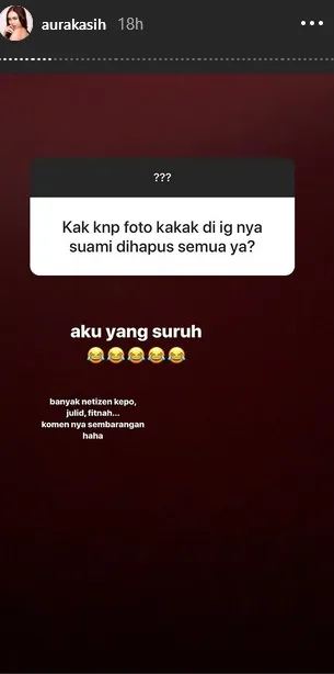 Foto Dihapus di Instagram Eryck