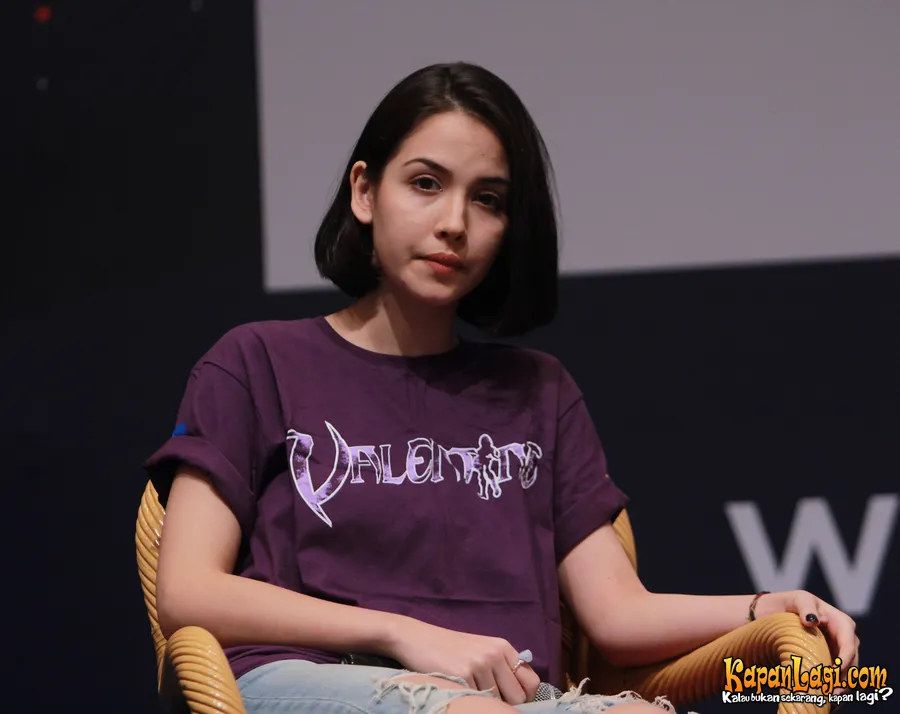 Estelle Linden penuh harap kepada film VALENTINE © KapanLagi.com®/Muhammad Akrom Sukarya