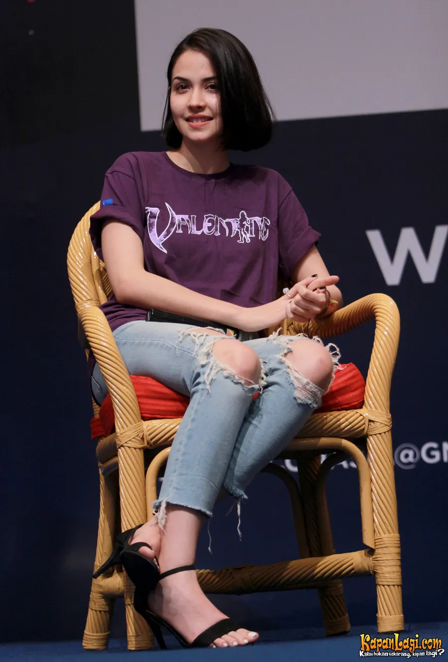 Pakai sedikit CGI, Estelle Linden jamin VALENTINE jadi tontonan yang menarik/©Kapanlagi.com®/M. Akrom Sukarya