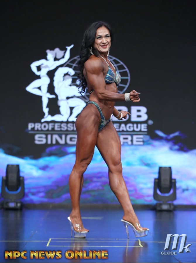 Kekar Dan Berotot Eva Irawan Raih Prestasi Di Ifbb Orchid Pro Show