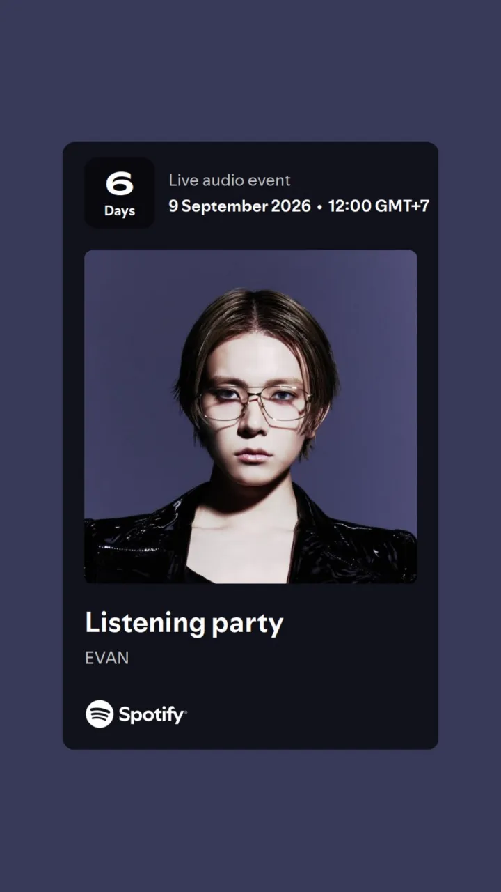 Evan Listening Party Spotify