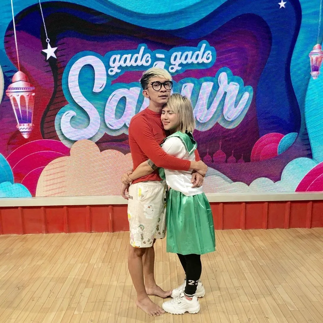 Aming dan Evelyn jadian lagi © Instagram/evelinnadaanjani