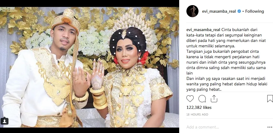 Evi Masamba ©instagram.com/evi_masamba_real