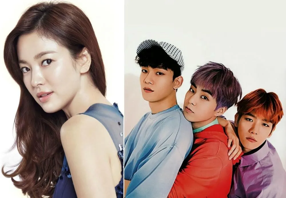 Song Hye Kyo dan EXO sama-sama populer di China © Istimewa