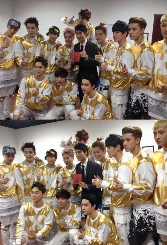EXO dan Wang Lee Hom hadiri ulang tahun Jackie Chan @allkpop.com