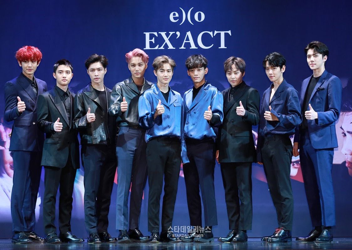 Lay tak pernah absen saat EXO promosi Monster, Lucky One, dan Lotto © Star Daily News