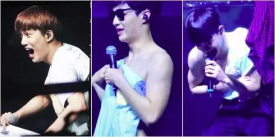 Musibah penutup panggung EXO bikin fans girang. © netizenbuzz.com