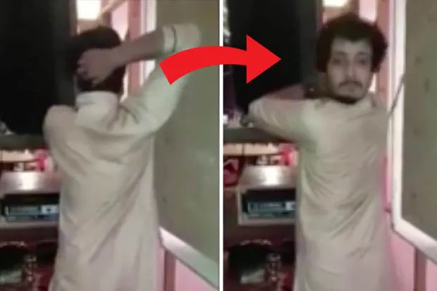 Orang ini memiliki kemampuan yang jarang dimiliki orang lain, yakni memutar kepalanya ke belakang 180 derajat © dailystar.co.uk