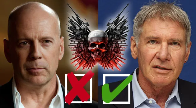 Keluarnya Bruce Willis tidak digantikan Harrison Ford | Foto: empireonline.com