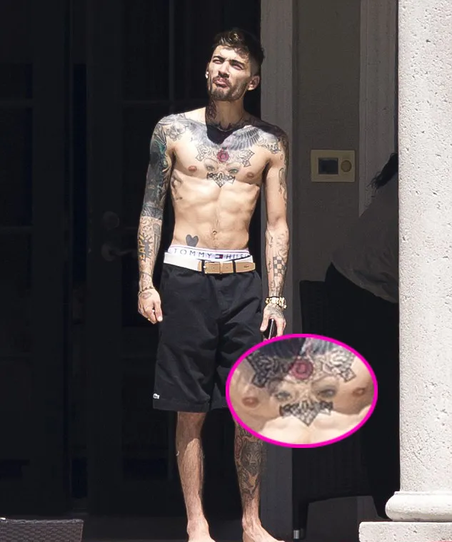 Akankah tato mata Gigi dihapus Zayn? © istimewa