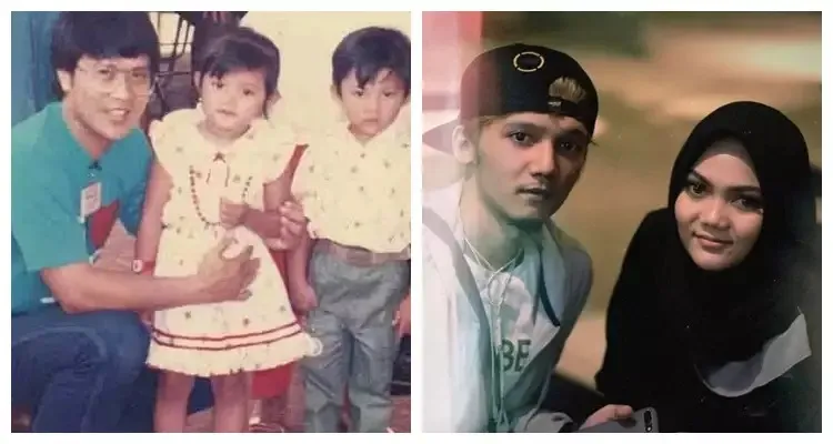 Potret Rina Nose dan Abi Krishna dulu dan sekarang (Sumber: Instagram/@rinanose; Instagram/@abi16shelby via KapanLagi)