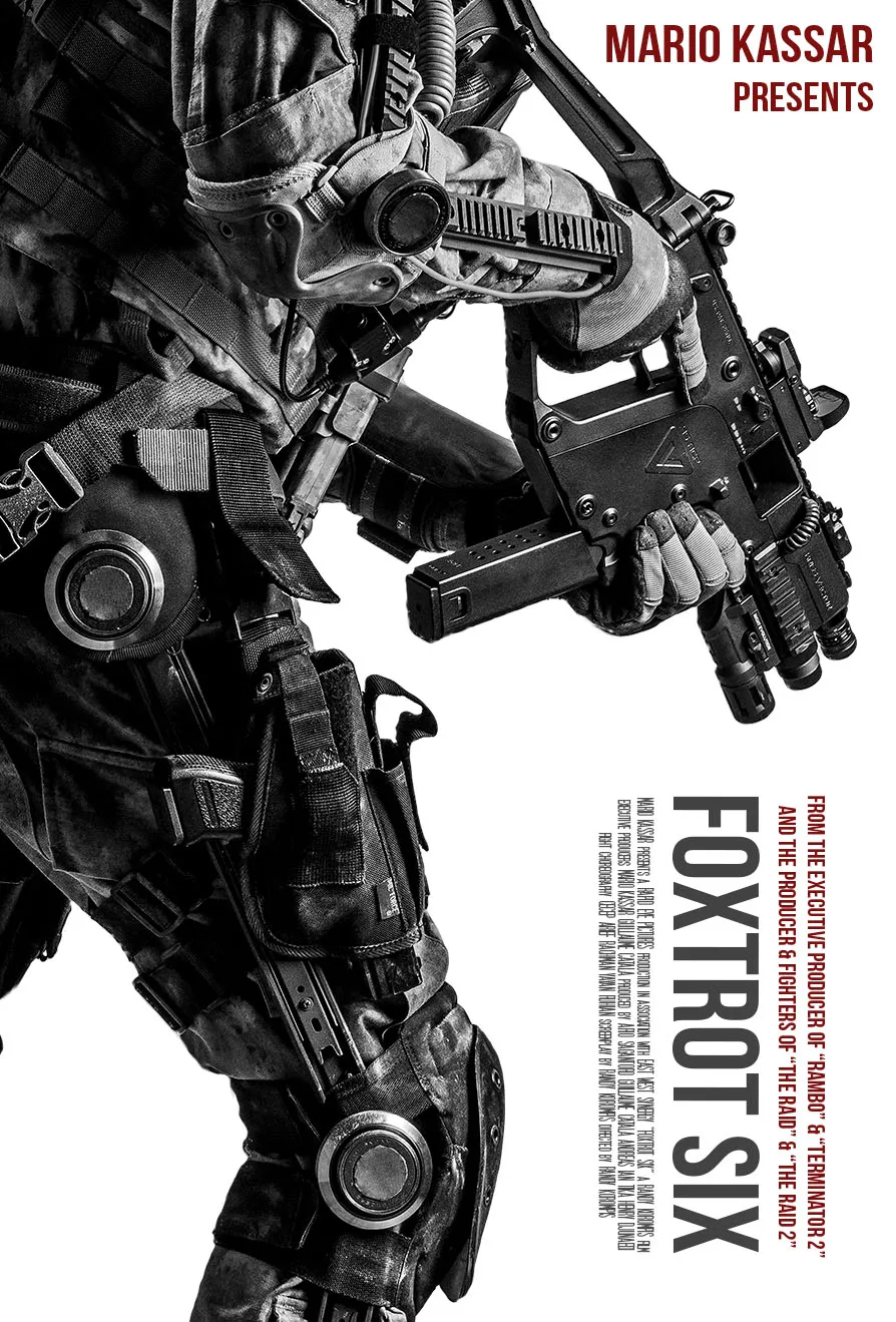 Inilah poster dari FOXTROT SIX © Rapid Eye Picture