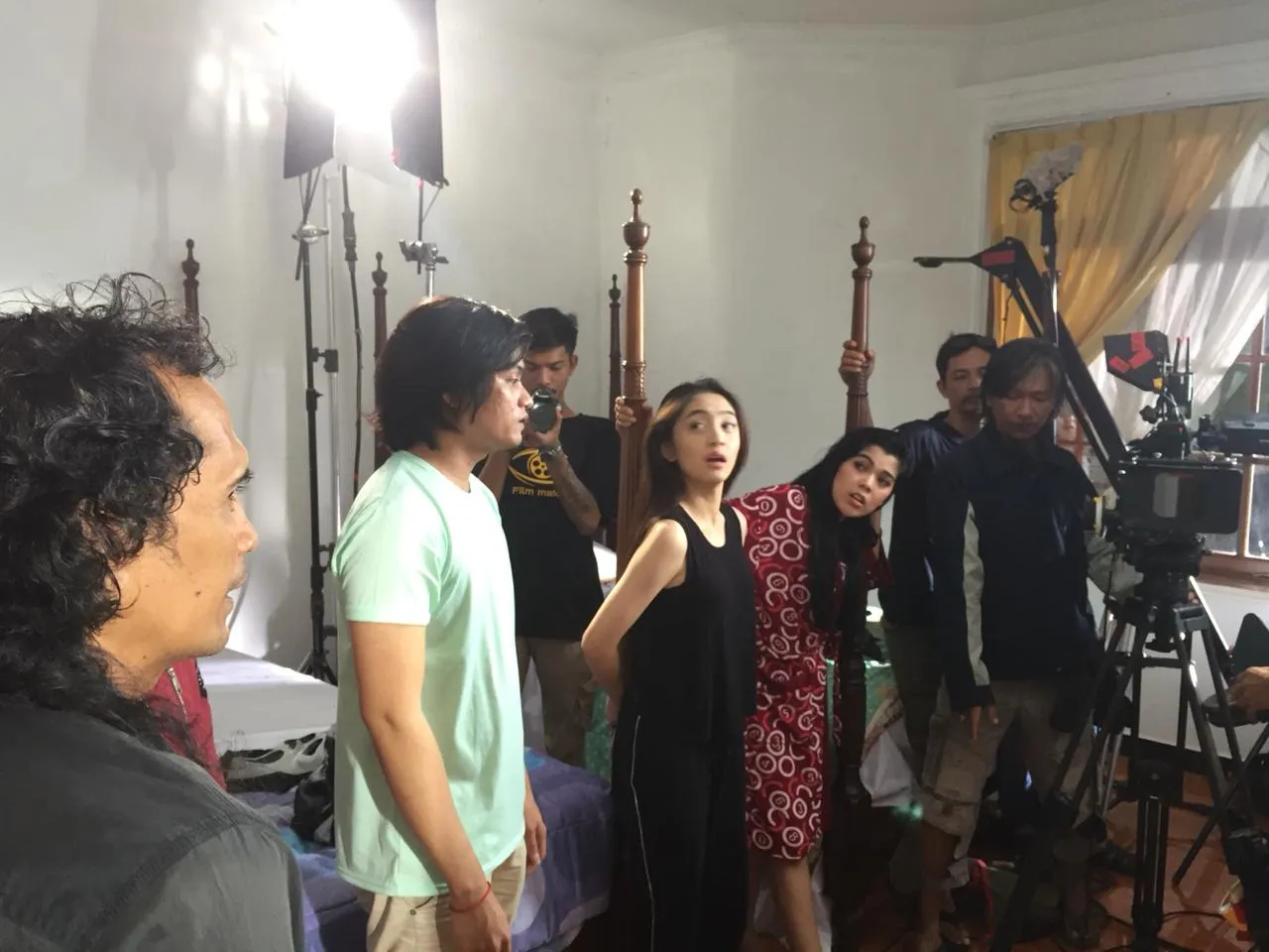 Suasana syuting ROH MATI PAKSA © Istimewa