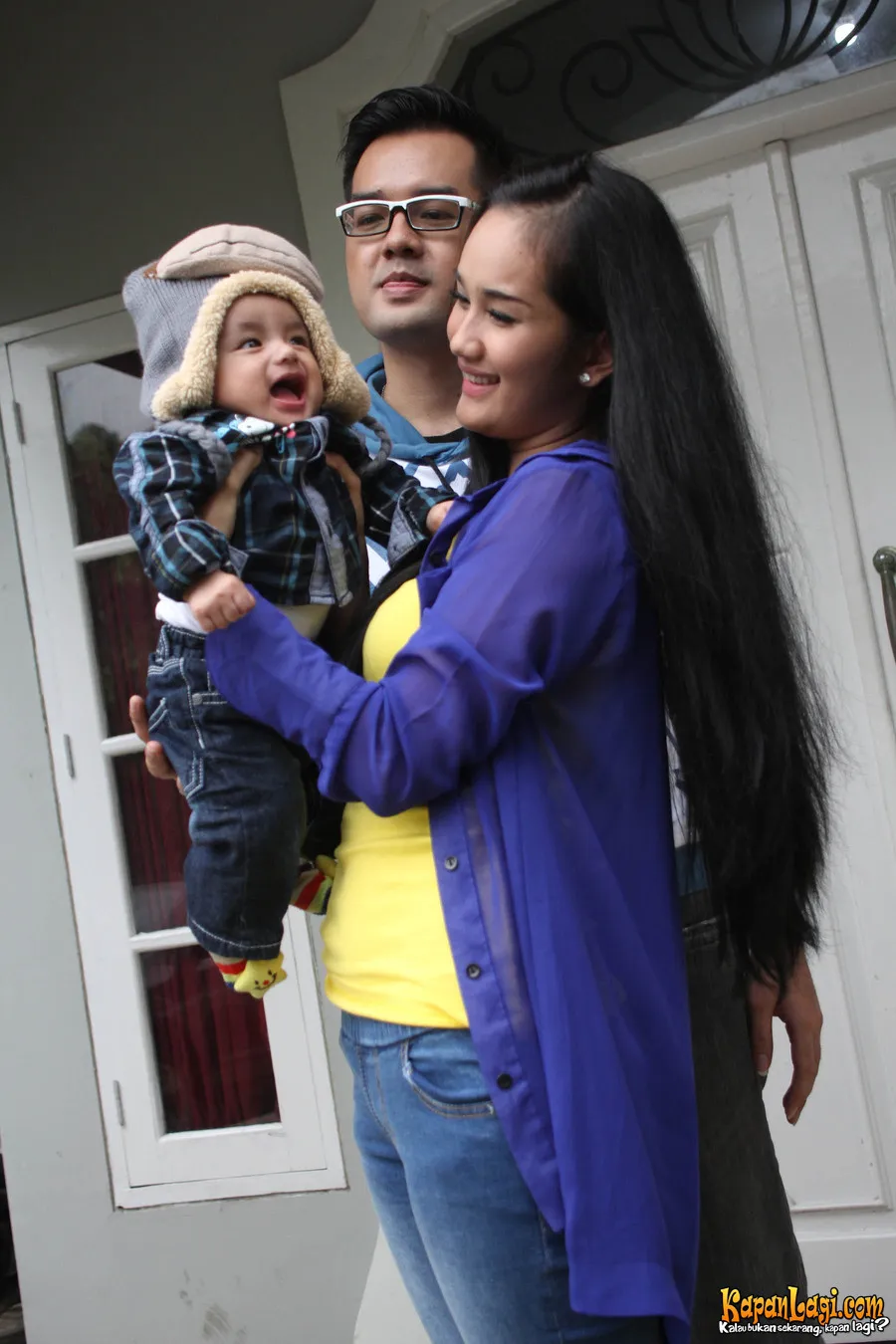 Faby Marcelia dan Revand Narya sudah dikaruniai satu orang anak. @KapanLagi.com®/Budy Santoso