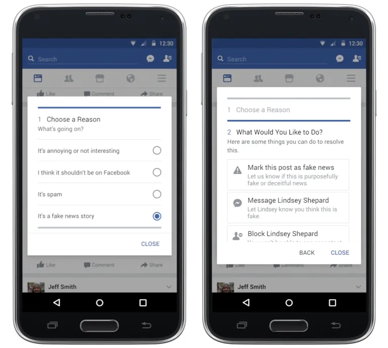 Facebook akan memberikan tag 'Disputed' bagi berita yang dianggap mengandung hoax © newsroom.fb.com