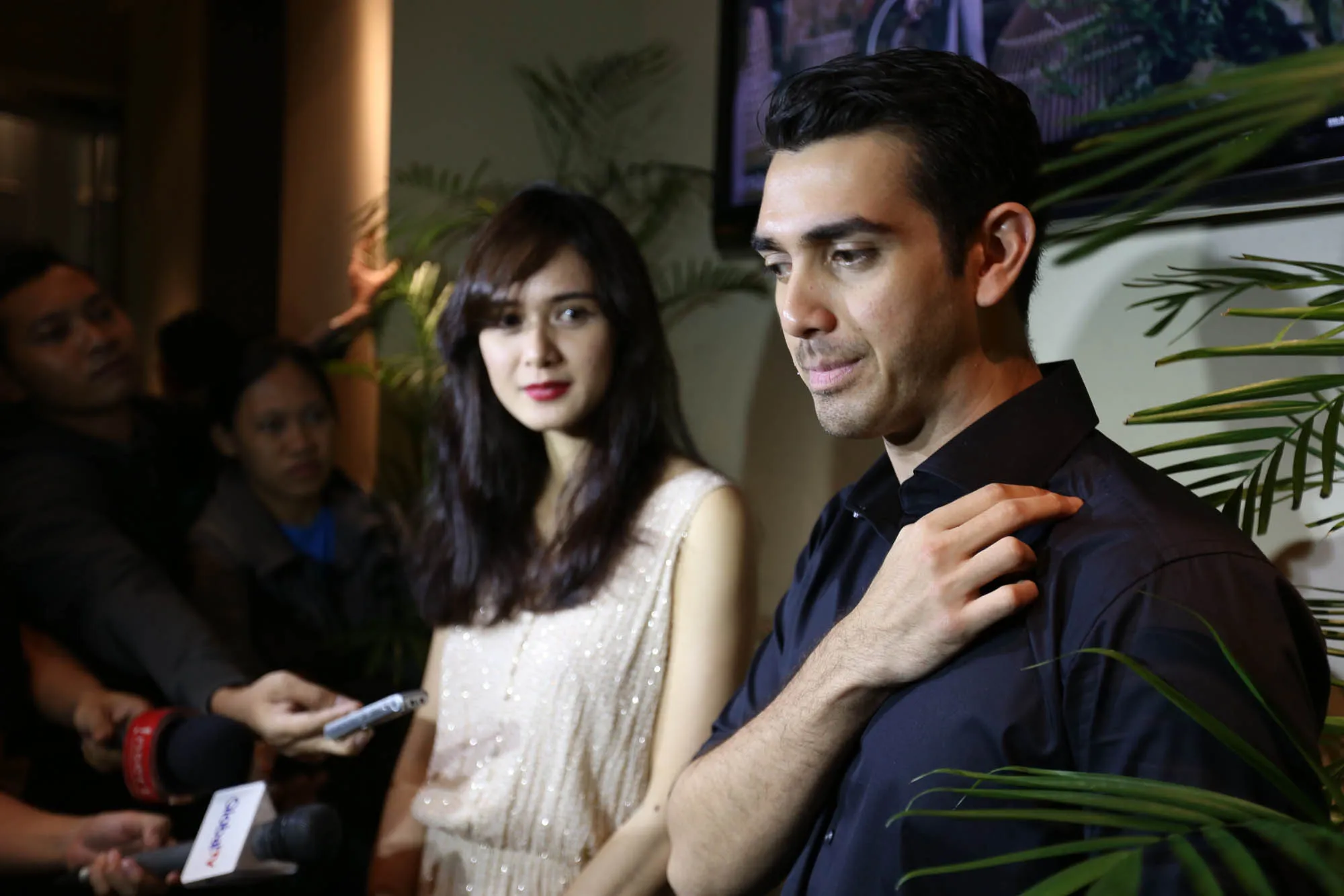 Fachri Albar dan Renata Kusmanto © KapanLagi.com