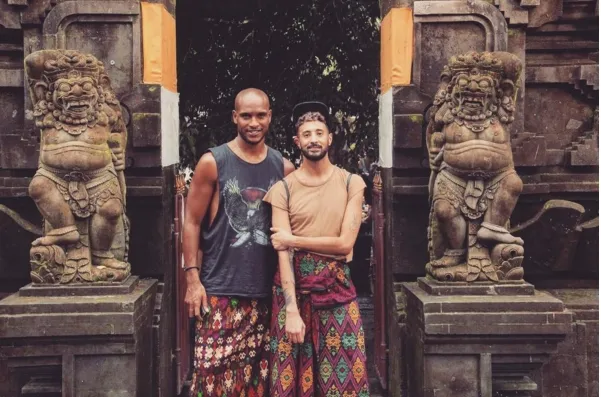 Pangeran Fahad bernostalgia saat liburan ke Bali, sebelumnya pangeran yang menekuni dunia teknologi ini pernah mengunjungi Bali © instagram.com/yolofahad