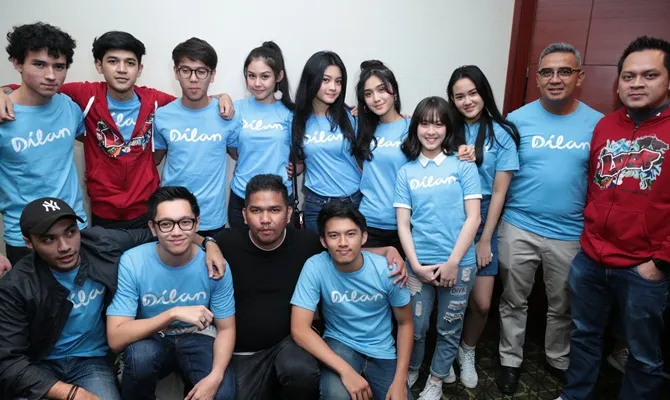 Fajar berharap film 'DILAN 1990' dapat menjadi tontonan favorit di dua generasi. (Credit: KapanLagi.com/Budy Santoso)