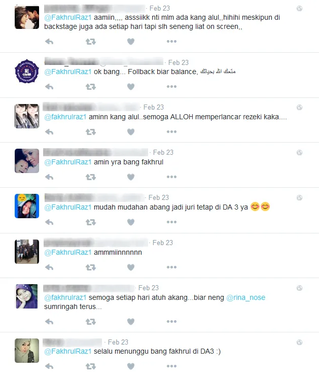 Netizen senang Fakhrul gantikan Ipul, kamu? © Twitter/@FakhrulRaz1