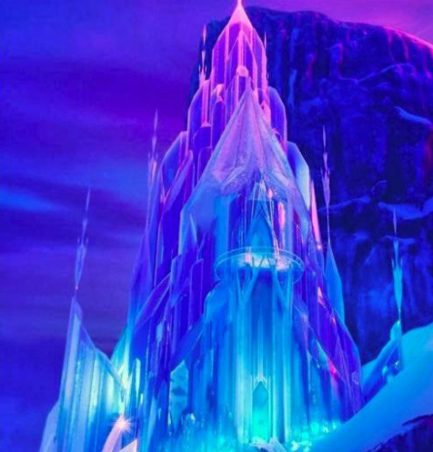 Gambar Istana  Kartun Frozen  Gambar Kartun