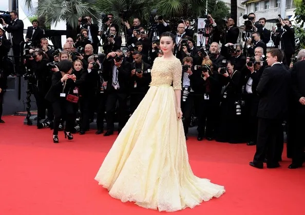 Fan Bingbing saat tampil di red carpet Cannes Film Festival.