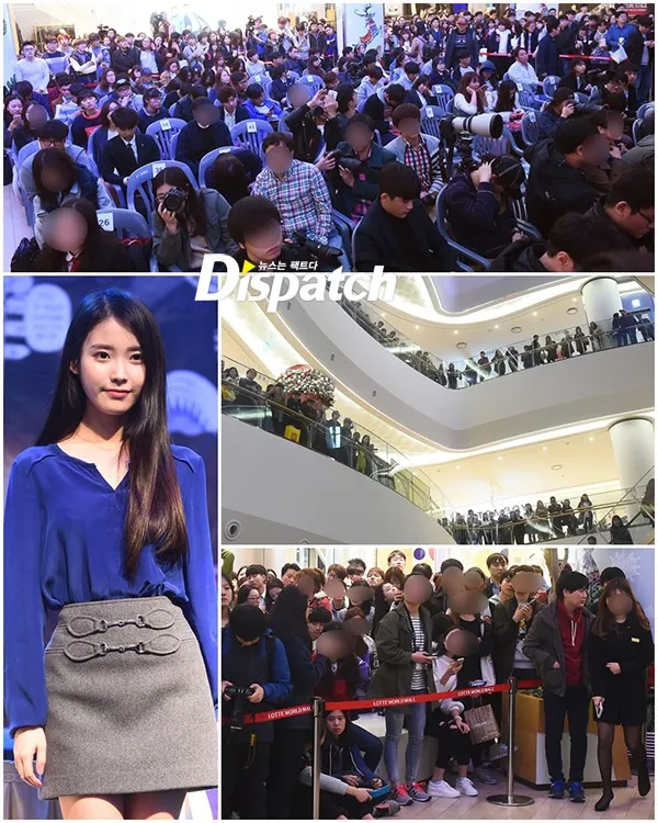 Fan meetin IU tetap sukses digelar walau tersangkut sederet skandal heboh. © dispatch.co.kr