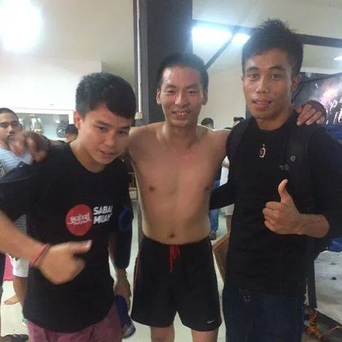 Victor Kwan sosok yang gemar untuk beladiri Muay Thai. ©FB Jakarta Muay Thai Camp