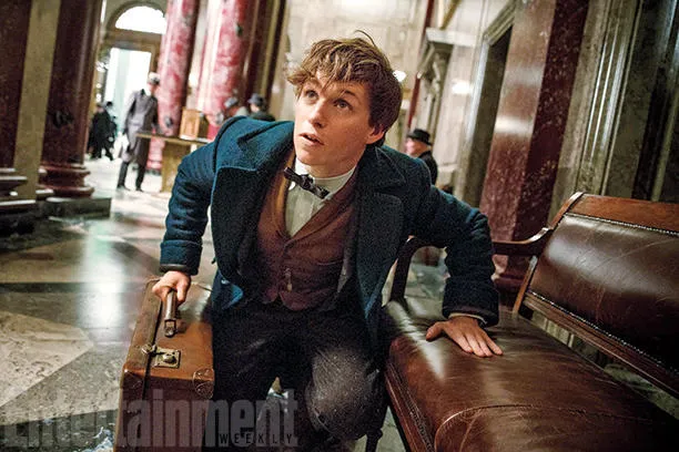 Penampakan Eddie Redmayne sebagai Newt Scamander © Entertainment Weekly