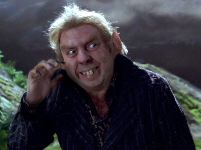 Pettigrew, animagus tikus yang juga pelahap mau dan kaki tangan Voldemort. (Courtesy of Warner Bros Pictures)