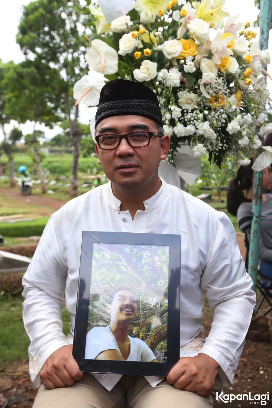 Farhan tak sempat melakukan kemoterapi untuk buah hatinya yang kini telah tiada. ©KapanLagi.com/Budy Santoso