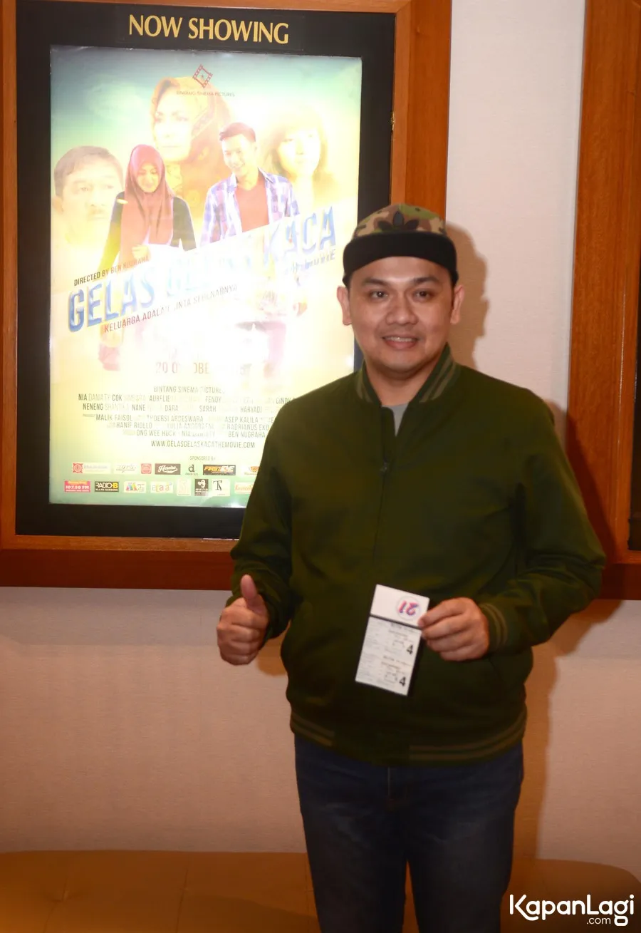 Farhat suka film GELAS GELAS KACA © KapanLagi.com®/Bayu Herdianto