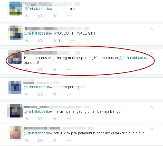 Netizens komentari Twit Farhat Abbas. / Foto: Farhat Abbas Official Twitter